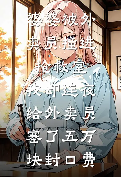 婆婆被外卖员撞进抢救室，我却连夜给外卖员塞了五万块封口费